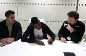 Iheanacho Faces Jail Term In America Kelechi Iheanacho, centre, with Henry Galeano, left, and Robert Zanicky...