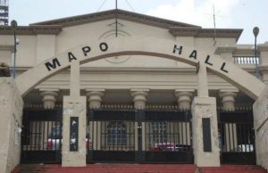 Coronation Of Obas: Tension Grips Residents Of Ibadanland As Oyo Government Says ‘No Cause For Alarm’ Mapo Hall...venue of the controversial coronation on Sunday...