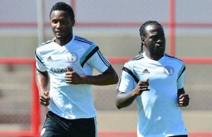 2018 World Cup Qualifier: Mikel, Moses Named In Latest Squad Mikel Obi and Victor Moses