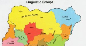 Quit Notice To Igbos: Northern Youths Back Out Nigerian map showing ethnic groupings