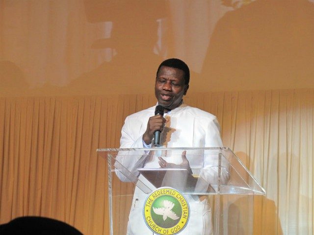 Pastor Enoch Adeboye of RCCG...