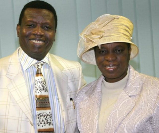 Pastor Folu Adeboye, and her highly revered husband, Pastor Enoch Adeboye...
