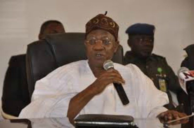Alhaji Lai Mohammed, Nigeria's Information and Culture Minister...
