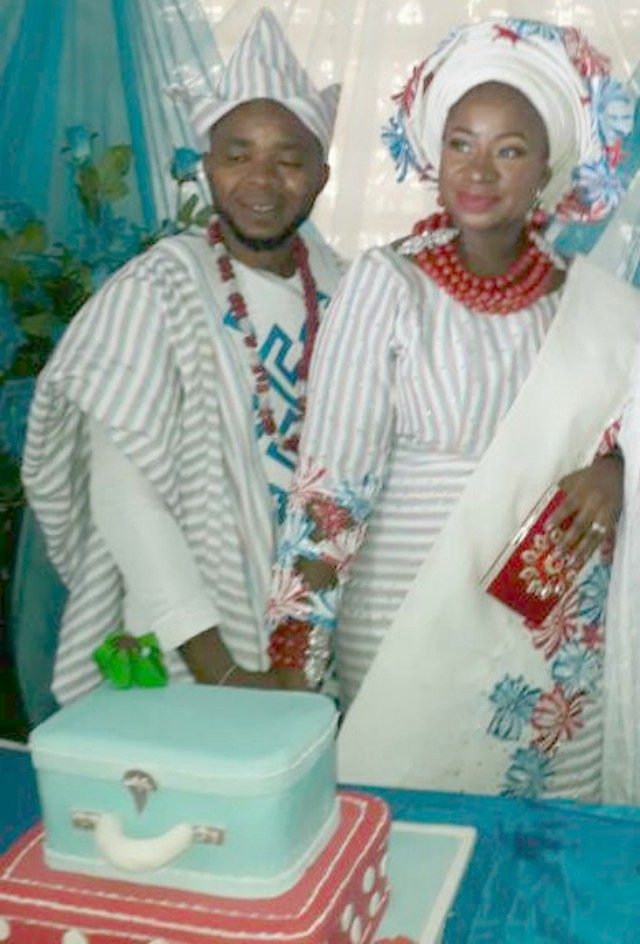 Bukola Raji Rasaki and her husband