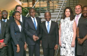 Photo: When IBTC’s Boss, Yinka Sanni Met With Osinbajo ...the IBTC team with Vice President Yemi Osinbajo....