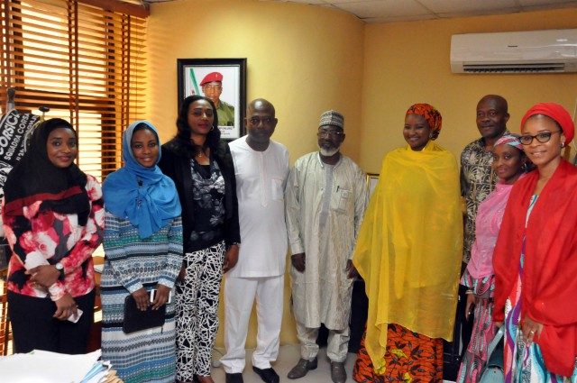 ...during the Kebbi State First Lady's visit to NFF...