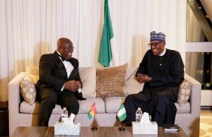 Photo: Buhari Holds Bilateral Meeting With Akufo-Addo Of Ghana President Muhammadu Buhari, right, with his Ghanaian counterpart...