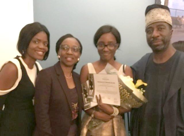 L-R: Barrister Oyinda Muyiwa-Ige, Mrs Ige, Tammy Ige and Arc Muyiwa Ige...at the event...