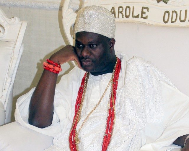 His Imperial Majesty, Oba Adeyeye Ogunwusi, the Oonirisa of Ile Ife, Africa...