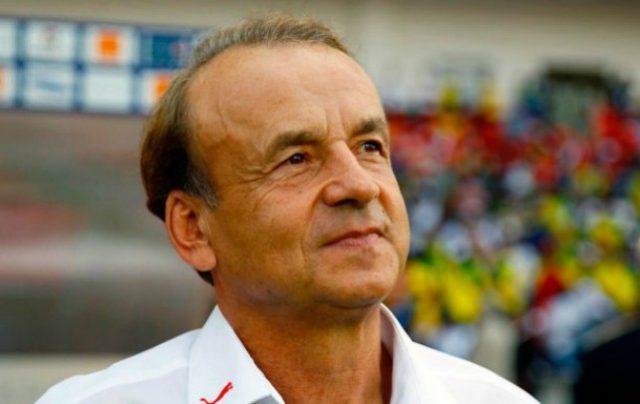...Gernot Rohr...the Coach of the Nigerian National Team...still in good books...