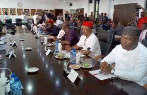 For The Records: How South East Governors Arrived At The Decision To Proscribe Kanu And His IPOB ...the South East Governors during their meeting on Friday....
