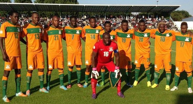 The Chipolopolo of Zambia...