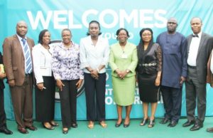 International Conference On Medicines Regulation Hosted By UI’s CDDDP L-R: Pharm. Abiodun Ajibade (Rep. President, Pharmaceutical Society of Nigeria), Pharm. Paul Tanui (AMRH/NEPAD), Professor Chinedum P. Babalola (Director, CDDDP), Pharm. Chukwumah Gloria Modupe Omatie (Director, Department of Food and Drug Services, FMOH) Professor Olanike K. Adeyemo (DVC RISP, representing Vice Chancellor, University of Ibadan) Professor Oluwatoyin A. Odeku (Dean, Faculty of Pharmacy, University of Ibadan) Pharm. Ukamaka Okafor (Rep. Registrar, Pharmacists Council of Nigeria) Dr. Y. H. Gbadegesin Director General Nigerian Institute of Science Laboratory Technology (NISLT) Dr. Chimezie Anyakora (Chief of Party, United State Pharmacopeia, Nigeria) Mr Eni Akinsola (Rep. Dr Olusegun Mimiko)