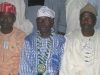 Lagelu Grammar School Ibadan’s Class Of ’82 In Classic Re-Union L-R: Dr Kamoru Ogunsesan, Col Bola Ogunsanwo and Sunday Amoo