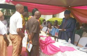 How Corruption Can Be Eradicated In Nigeria – Olanipekun, SAN Chief Wole Olanipekun, SAN, right, giving out awards at the event...