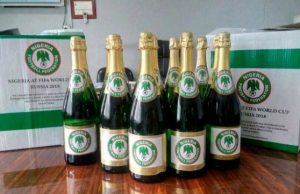 2018 FIFA World Cup Qualifiers: NFF Ready To Pop Champagne For Super Eagles Victory Super Eagles' branded Champagne bottles...courtesy NFF...
