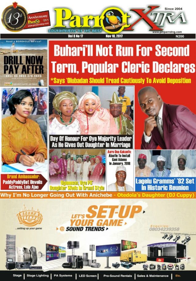 ...the newest edition of Parrot Xtra Magazine...first in the series to mark our 13th anniversary...book your adverts in advance...