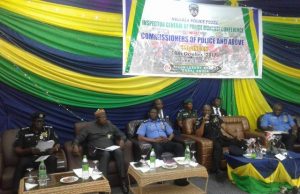 Kidnap Of DPO: IGP Reacts, Says ‘It’s Embarrassing’ Ibrahim Idris, the IGP, with very senior police officers during the meeting in Abuja...