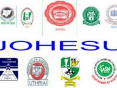 JOHESU To FG: Our Strike Action’ll Continue If…