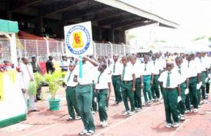 Independence Day: Students, Pupils To Gather At Lekan Salami Stadium For March Past ...Lagelu Grammar School Ibadan students during a recent March Past...(channelstv.com photo)