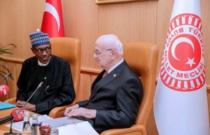 Failed Coup In Turkey: Buhari Salutes ‘Constructive Media Coverage’ President Buhari meets with the Speaker of the Grand National Assembly H.E. Ismail Kahraman during his Official Working Visit in Ankara, Turkey