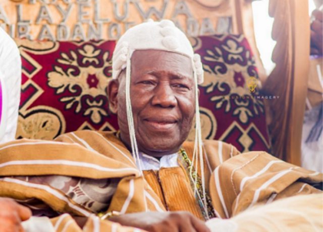 Oba Saliu Adetunji, the Olubadan of Ibadanland...
