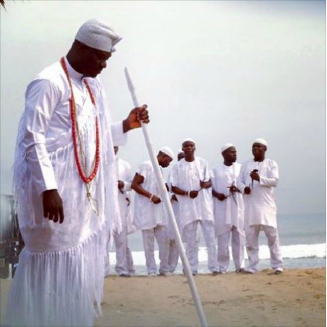 The Ooni of Ile-Ife, Oba Adeyeye Ogunwusi...
