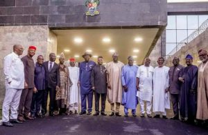 Southern Governors’ Meeting In Lagos: Details Of How It Went Governors from the Southern part of Nigeria...after their meeting in Lagos on Monday...