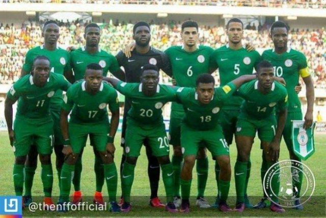 Super Eagles of Nigeria...aiming high...