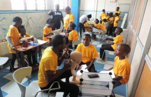 Kayrom Lee Boss Offers Free Vocational Training For Less Privileged Training session going on at the Kayrom Lee Vocational School...