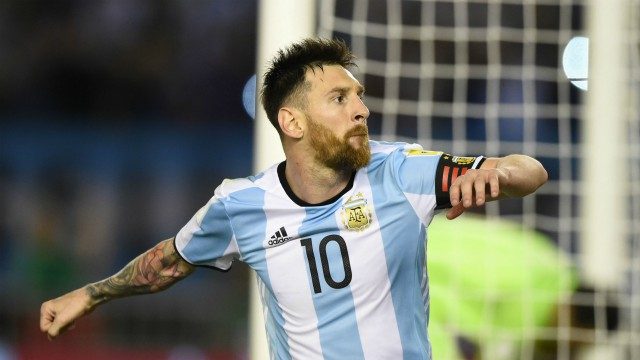 Lionel Messi...Argentina's pointsman...