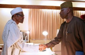 Photo: New SGF, Boss Mustapha Meets Buhari President Muhammadu Buhari, left, with Mr Boss Mustapha...