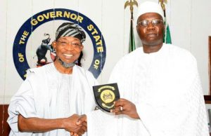 Aregbesola To Gani Adams: As Aare Ona Kakanfo, You Must Promote Regional Integration Governor Rauf Aregbesola, right, with Aare Gani Adams when they met on Wednesday in Osogbo...