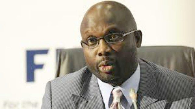 ...the President-Elect of Liberia, George Weah...