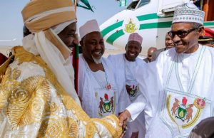 Buhari In Kano, Witnesses Release Of 500 Prison Inmates ...President Muhammadu Buhari, right, with the Emir of Kano, Muhammadu Sanusi II...