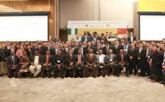 A cross section of participants at the Shell Nigeria Exploration and Production Company (SNEPCo) strategic sourcing development forum held in Shanghai, China in November 2017