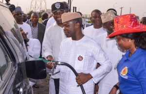 Osinbajo To Nigerians: We Feel Your Pains Vice President Yemi Osinbajo, SAN, during his unscheduled visit to Lagos fuel stations...