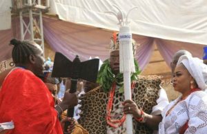 Aare Ona Kakanfo: All You Need To Know About How Gani Adams Was Installed ...the Aare Ona Kakanfo, Dr Gani Adams gets his tools of Office...