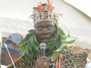 Battle Against Insecurity In Yorubaland: Alaafin Tasks Gani Adams On Need To Engage Traditional Rulers Aare Gani Adams...delivering his powerful message...