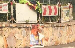 Oyo Guber 2019: Alao Akala’s Posters Flood Ibadan Adebayo Alao Akala's poster somewhere on Ring Road, Ibadan...over the weekend...