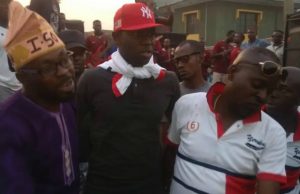 Day Rep, Dapo-Lam Supported Community Development Councils With Cash Gift Hon Adedapo Lam-Adesina, middle, at the event...