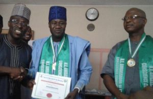 Centre For Ethics and Self Value Evaluation Inducts Oyo Lawmakers Hon. Ademola Akeem Ige and Hon. Gbenga Oyekola with the representatives of Centre for Ethics and Self Value Evaluation at the event...