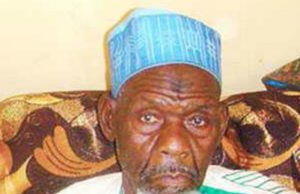 Father’s Demise: Saraki Commiserates With Buratai Alhaji Yusuf Buratai...the late father of Nigeria's Army Boss...(thescoopng.com photo)