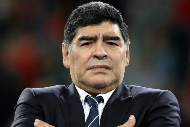 Diego Maradona...(mirror.co.uk photo)