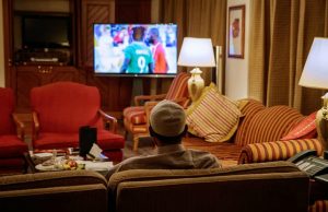 2018 CHAN: Win CHAN Trophy For President Buhari –Pinnick Eagles President Muhammadu Buhari taking time to watch a Super Eagles-match during his trip to Ethiopia...during the week...