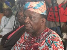 Family Announces Death Of Adegboye Onigbinde, Ex-Super Eagles’ Coach Chief Adegboye Onigbinde...during the launch of Odua Football League last week...