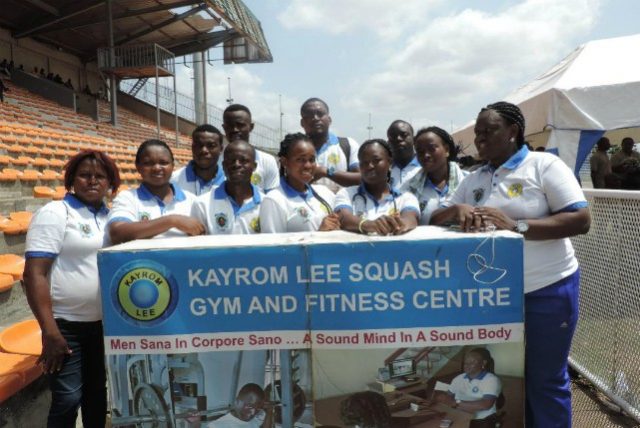 The crew of Kayrom Lee Gym and Fitness Center
