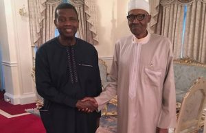 76th Birthday: Pastor Adeboye Congratulated By Buhari President Muhammadu Buhari and Pastor Enoch Adeboye