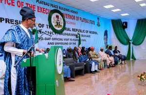 Buhari Reveals Plans To Arrest Vicious Cycle Of Violence In Nigeria President Muhammadu Buhari in Jos