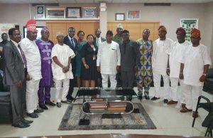 South West Legislature Critical To Regional Development -DAWN Commission Mr Seye Oyeleye and his team at the Ogun State House of Assembly Complex, Abeokuta...